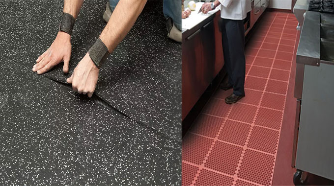 Benefits of Rubber Flooring For Commercial Kitchens