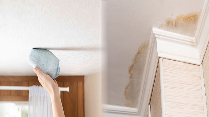 Natural Remedies for Removing Stubborn Water Stains on Ceilings