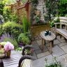 Space-Saving Small Backyard Patio Design Inspiration