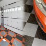 Easy-to-Install Rubber Floor Tiles for DIY Garage Flooring