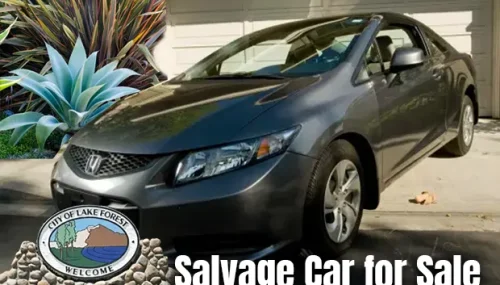 How to Sell My Car Online With Salvage Title in Lake Forest CA