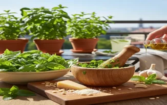 Basil & Mint Pesto: The Ultimate Balcony Garden Recipe