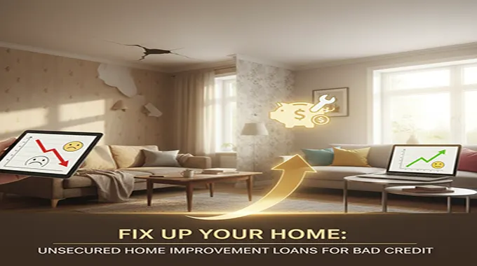 Fix Up Your Home: Unsecured Home Improvement Loans for Bad Credit
