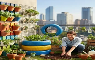 Urban Green Thumbs: Creative DIY Small Garden Ideas Using Repurposed Materials