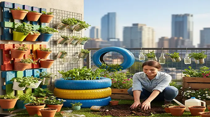 Urban Green Thumbs: Creative DIY Small Garden Ideas Using Repurposed Materials